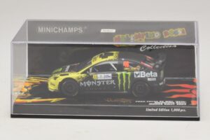 Ford Focus RS WRC #46 V. Rossi / C. Cassina Monza Rally Show 2009 Minichamps 1:43 400098946 Metaal — afbeelding 4 van 5