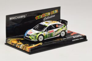 Ford Focus RS WRC #46 V. Rossi / C. Cassina RAC Rally 2008 Minichamps 1:43 400088146 Metaal — afbeelding 2 van 5