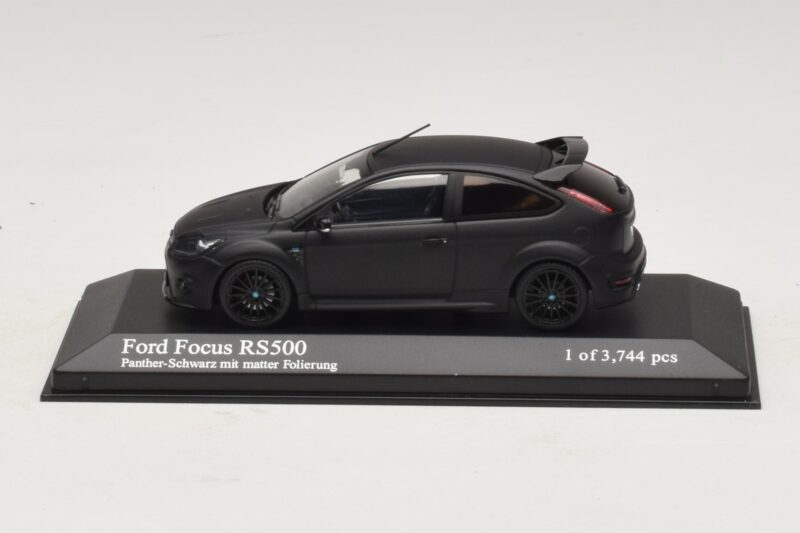 Ford Focus RS500 Mk2 Matte Black Minichamps 1:43 400088104 Metaal