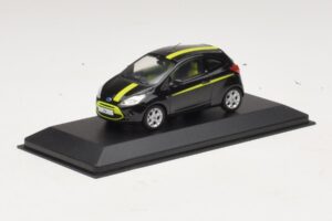 Ford Ka Mk2 Zwart Geel Minichamps 1:43 400088200 Metaal — afbeelding 3 van 5