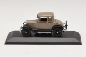 Ford Model A Standard Coupe Beige Minichamps 1:43 400082102 Metaal