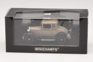 Ford Model A Standard Coupe Beige Minichamps 1:43 400082102 Metaal — afbeelding 4 van 4