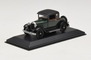 Ford Model A Standard Coupe Donkergroen Minichamps 1:43 400082101 Metaal — afbeelding 2 van 4