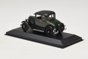 Ford Model A Standard Coupe Donkergroen Minichamps 1:43 400082101 Metaal — afbeelding 3 van 4