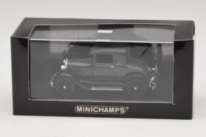 Ford Model A Standard Coupe Donkergroen Minichamps 1:43 400082101 Metaal — afbeelding 4 van 4