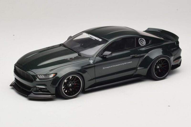 Ford Mustang Liberty Walk Groen GT Spirit 1:18 GT838 Hars