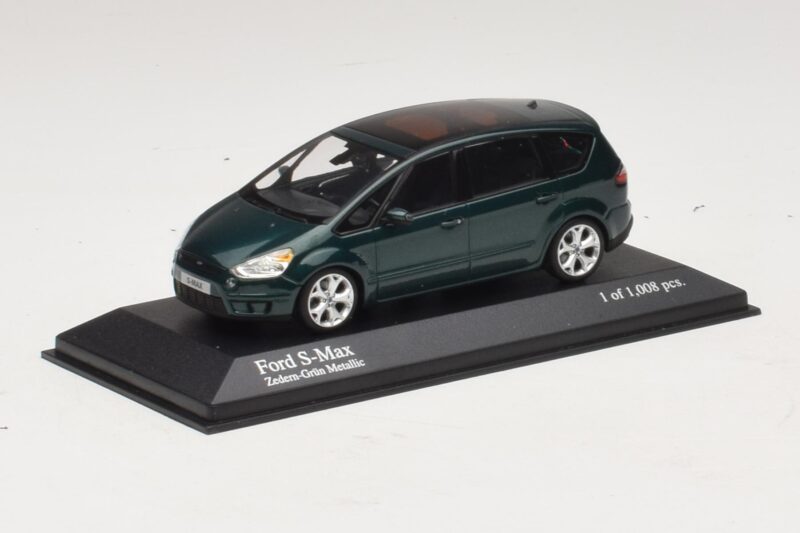 Ford S-Max Groen Metallic Minichamps 1:43 Ford S-Max Groen Metallic Minichamps 1:43 400085401 Metaal