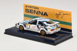 Ford Sierra RS Cosworth #1 A. Senna Rally Test 1986 Minichamps 1:43 540864399 Metaal — afbeelding 3 van 4
