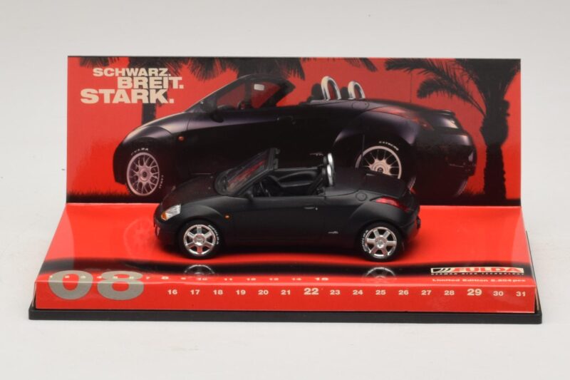 Ford StreetKa Fulda Zwart Mat Minichamps 1:43 436086432 Metaal