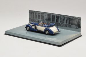 Horch 853 Cabriolet Blauw Minichamps 1:43 436012032 Metaal — afbeelding 3 van 5