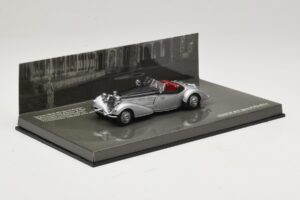 Horch 855 Special Roadster Zilver Zwart Minichamps 1:43 436014204 Metaal — afbeelding 2 van 5