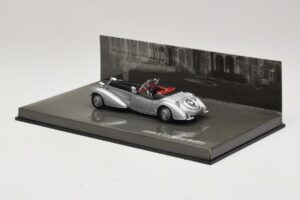 Horch 855 Special Roadster Zilver Zwart Minichamps 1:43 436014204 Metaal — afbeelding 3 van 5