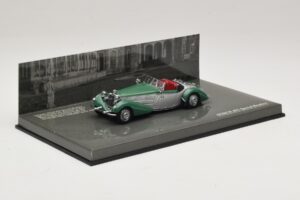 Horch 855 Special Roadster Zilver Groen Minichamps 1:43 436014205 Metaal — afbeelding 2 van 5