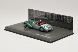 Horch 855 Special Roadster Zilver Groen Minichamps 1:43 436014205 Metaal — afbeelding 3 van 5