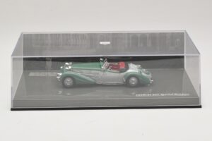 Horch 855 Special Roadster Zilver Groen Minichamps 1:43 436014205 Metaal — afbeelding 5 van 5