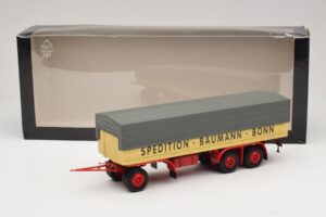 Kassbohrer Platte Aanhanger Baumann Bonn Minichamps 1:43 439161097 Metaal — afbeelding 6 van 6