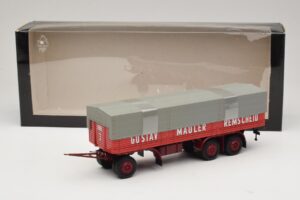 Kassbohrer Platte Aanhanger Mauler Remscheid Minichamps 1:43 439161099 Metaal — afbeelding 6 van 6