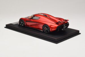 Koenigsegg Regera Candy Apple Red FrontiArt 1:18 AS010-77 Hars — afbeelding 5 van 7