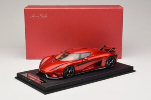 Koenigsegg Regera Candy Apple Red FrontiArt 1:18 AS010-77 Hars — afbeelding 7 van 7