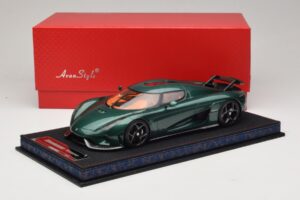 Koenigsegg Regera Groen Getint Carbon FrontiArt 1:18 AS010-110 Hars — afbeelding 6 van 7