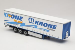 Krone Profiliner Gearticuleerde Schuifzeilenoplegger Minichamps 1:43 439911120 Metaal — afbeelding 4 van 6