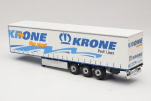 Krone Profiliner Gearticuleerde Schuifzeilenoplegger Minichamps 1:43 439911120 Metaal — afbeelding 5 van 6
