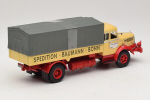 Krupp Titan Platte Vrachtwagen Baumann Bonn Minichamps 1:43 439069025 Metaal — afbeelding 2 van 6