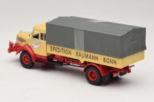 Krupp Titan Platte Vrachtwagen Baumann Bonn Minichamps 1:43 439069025 Metaal — afbeelding 5 van 6