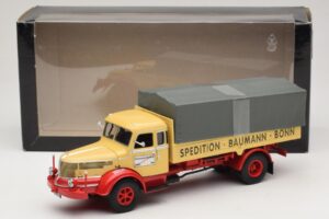 Krupp Titan Platte Vrachtwagen Baumann Bonn Minichamps 1:43 439069025 Metaal — afbeelding 6 van 6