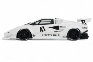 Lamborghini Countach LB-Works Wit GT Spirit 1:18 Z356-WH Hars — afbeelding 3 van 5
