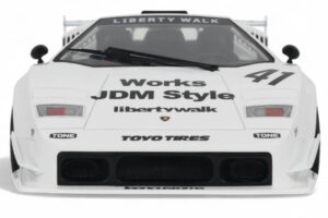 Lamborghini Countach LB-Works Wit GT Spirit 1:18 Z356-WH Hars — afbeelding 4 van 5