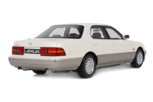 Lexus LS 400 XF10 Diamond White Pearl Otto 1:18 OT1277 Hars — afbeelding 2 van 5