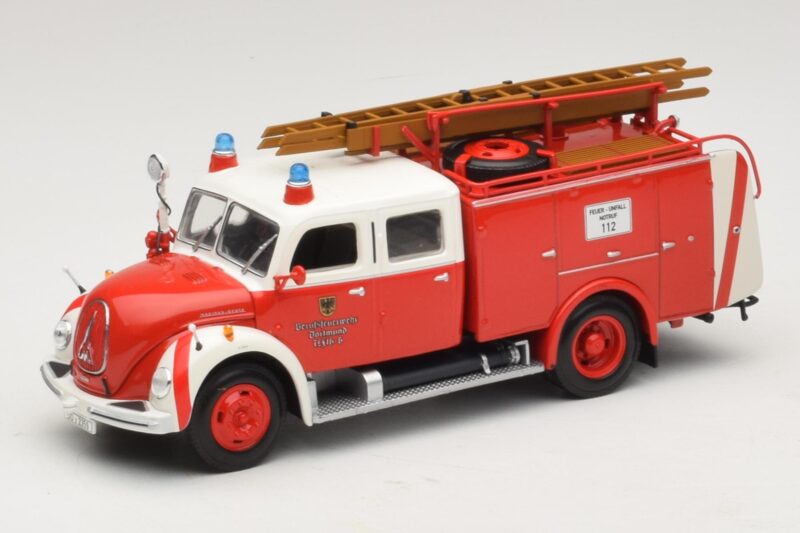 Magirus-Deutz Merkur TLF 16 Brandweer Dortmund Minichamps 1:43 439141972 Metaal