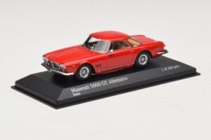 Maserati 5000 GT Allemano Rood Minichamps 1:43 437123321 Metaal — afbeelding 2 van 4