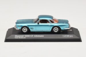 Maserati 5000 GT Allemano Verde Metallizzato Minichamps 1:43 437123320 Metaal