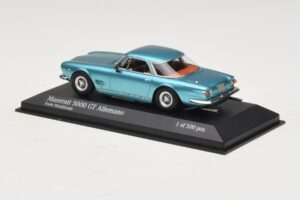 Maserati 5000 GT Allemano Verde Metallizzato Minichamps 1:43 437123320 Metaal — afbeelding 3 van 4