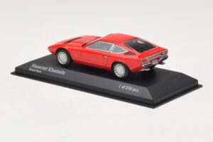 Maserati Khamsin Rood Minichamps 1:43 437123224 Metaal — afbeelding 3 van 4