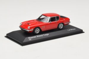 Maserati Mistral Rood Minichamps 1:43 437123424 Metaal — afbeelding 2 van 4