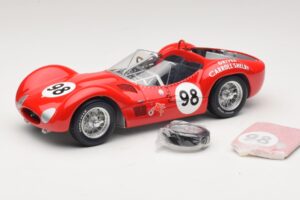 Maserati Tipo 61 #98 C. Shelby Times Mirror Grand Prix for Sportscars 1960 Minichamps 1:18 100601298 Metaal