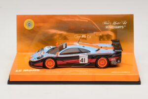 McLaren F1 GTR Gulf Team Davidoff #41 P-H. Raphanel / J-M. Gounon FIA GT Championship 1997 Minichamps 1:43 533174341 Metaal