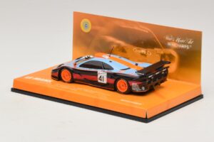 McLaren F1 GTR Gulf Team Davidoff #41 P-H. Raphanel / J-M. Gounon FIA GT Championship 1997 Minichamps 1:43 533174341 Metaal — afbeelding 3 van 4