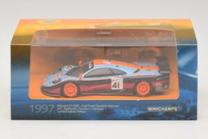 McLaren F1 GTR Gulf Team Davidoff #41 P-H. Raphanel / J-M. Gounon FIA GT Championship 1997 Minichamps 1:43 533174341 Metaal — afbeelding 4 van 4