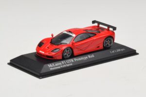 McLaren F1 GTR Prototype World Special Rood Minichamps 1:43 MCLAREN007 Metaal
