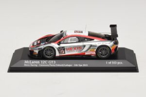 McLaren MP4-12C GT3 #107 Hexis Racing Cazenave / O. Panis 24 Hours of Spa 2013 Minichamps 1:43 437131397 Metaal