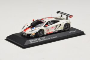 McLaren MP4-12C GT3 #11 Art Grand Prix Leclerc / Parisy 24 Hours of Spa 2013 Minichamps 1:43 437131311 Metaal — afbeelding 2 van 4