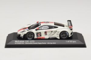 McLaren MP4-12C GT3 #12 Art Grand Prix Demoustier / Amado 24 Hours of Spa 2012 Minichamps 1:43 437121312 Metaal