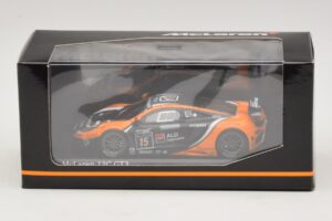 McLaren MP4-12C GT3 #15 Boutsen Racing Bovy / Broggi 24 Hours of Spa 2012 Minichamps 1:43 437121315 Metaal — afbeelding 4 van 4