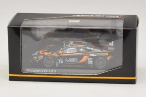 McLaren MP4-12C GT3 #16 Boutsen Racing Schmetz / Demirdjian 24 Hours of Spa 2014 Minichamps 1:43 437141316 Metaal — afbeelding 4 van 4
