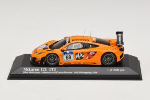 McLaren MP4-12C GT3 #69 Dorr Motorsport Adams / S. Asch 24 Hours of Nurburgring 2014 Minichamps 1:43 437141369 Metaal