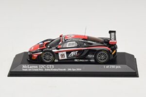 McLaren MP4-12C GT3 Art Grand Prix #99 K. Estre / M. Korjus 24 Hours of Spa 2014 Minichamps 1:43 437141399 Metaal